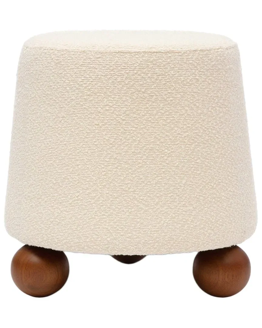 Jaine Boucle Stool - Cream image