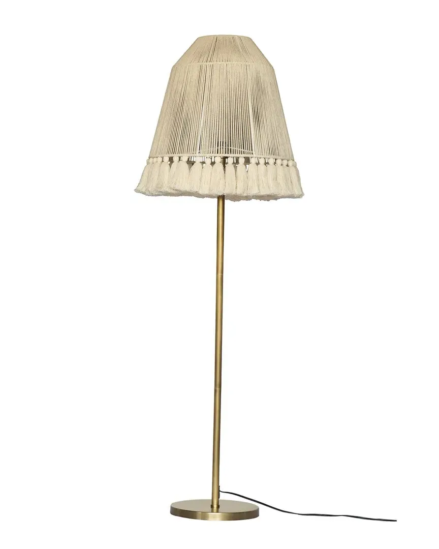 June Medium Floor Lamp - White, Iron image