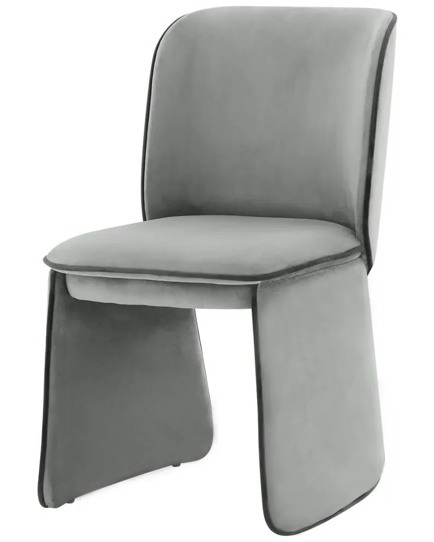 Kinsley Velvet Dining Chair - Grey