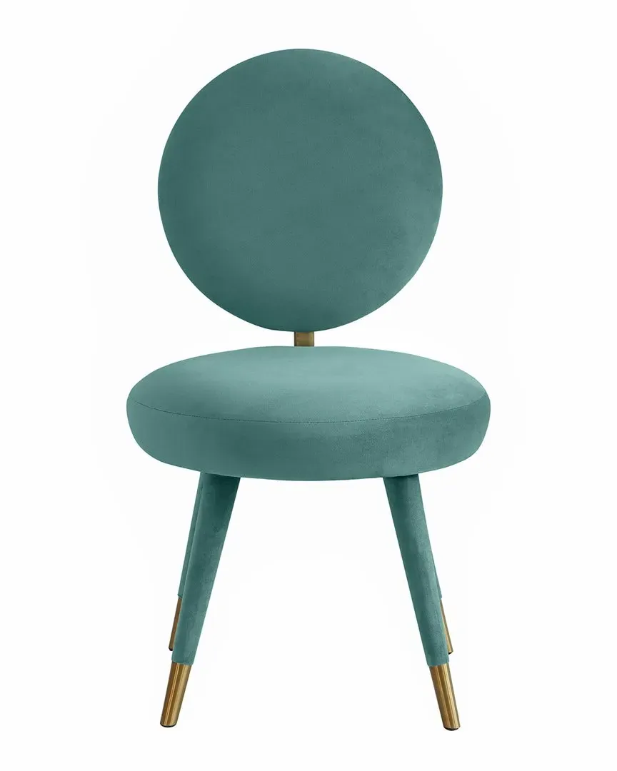 Kylie Dining Chair - Sea Blue, Velvet image