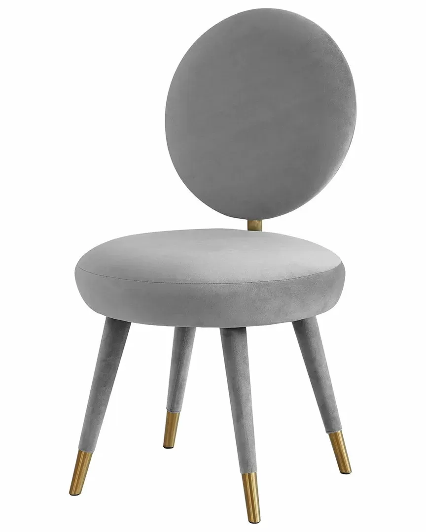 Kylie Velvet Dining Chair - Light Grey image