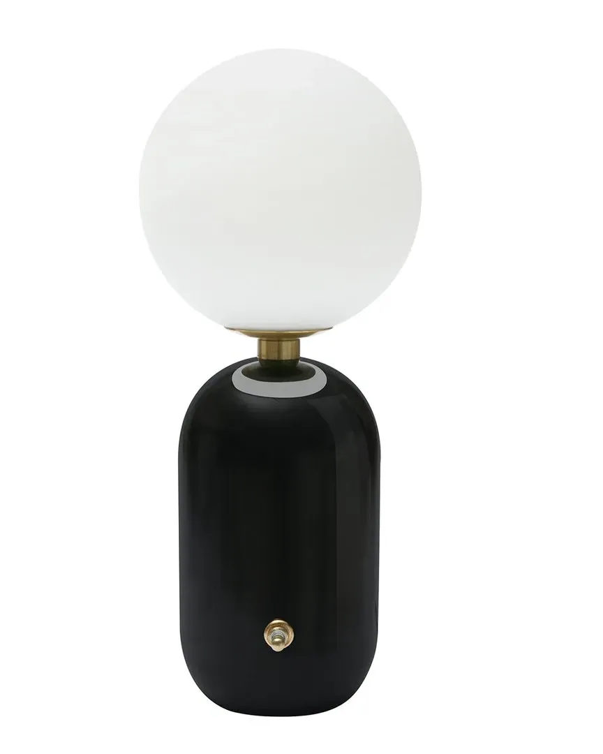 Liza Table Lamp - Black, Glass image