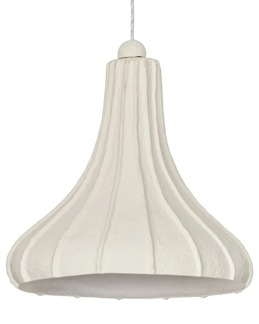 Looma Cotton Mache Pendant Lamp - Off-White image