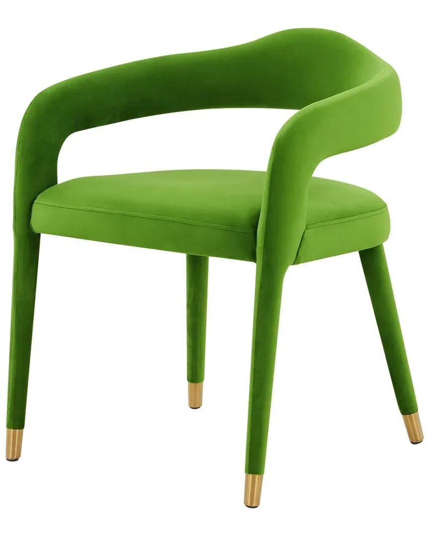 Lucia Velvet Dining Chair - Green