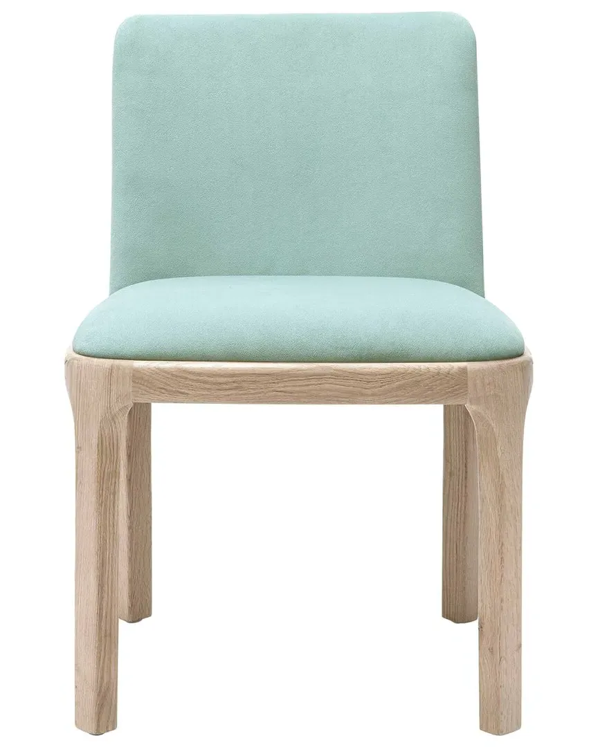 Rebecca Performance Velvet Dining Chair - Blue image