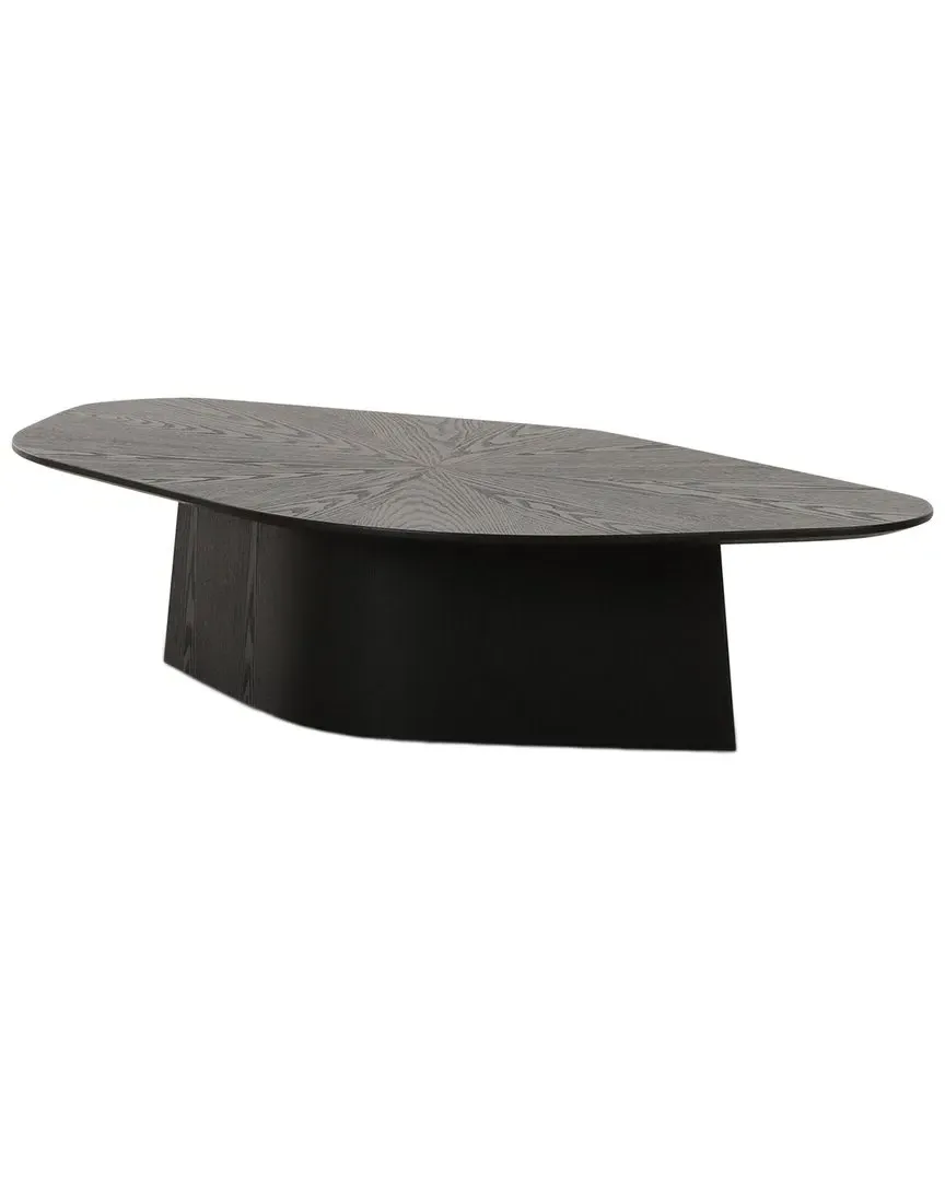 Roche Low Coffee Table - Black, Ash Wood