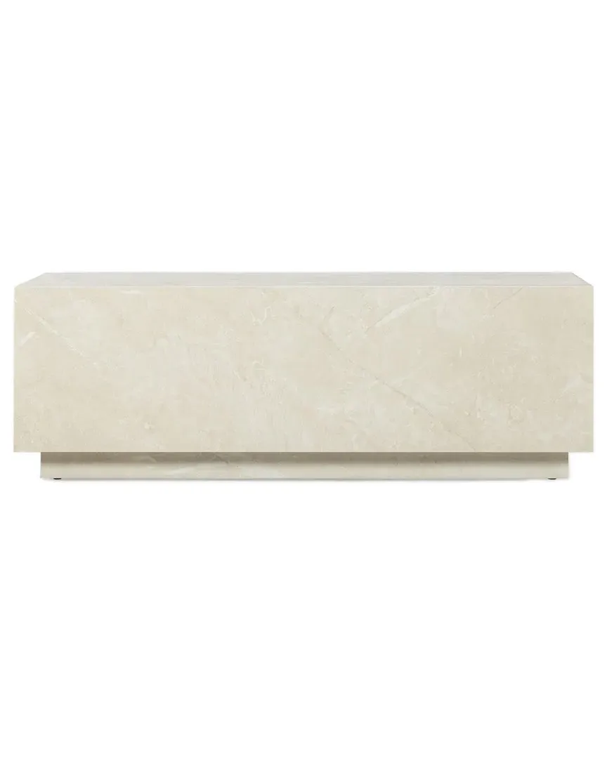 Romy Coffee Table - Cream Travertine image