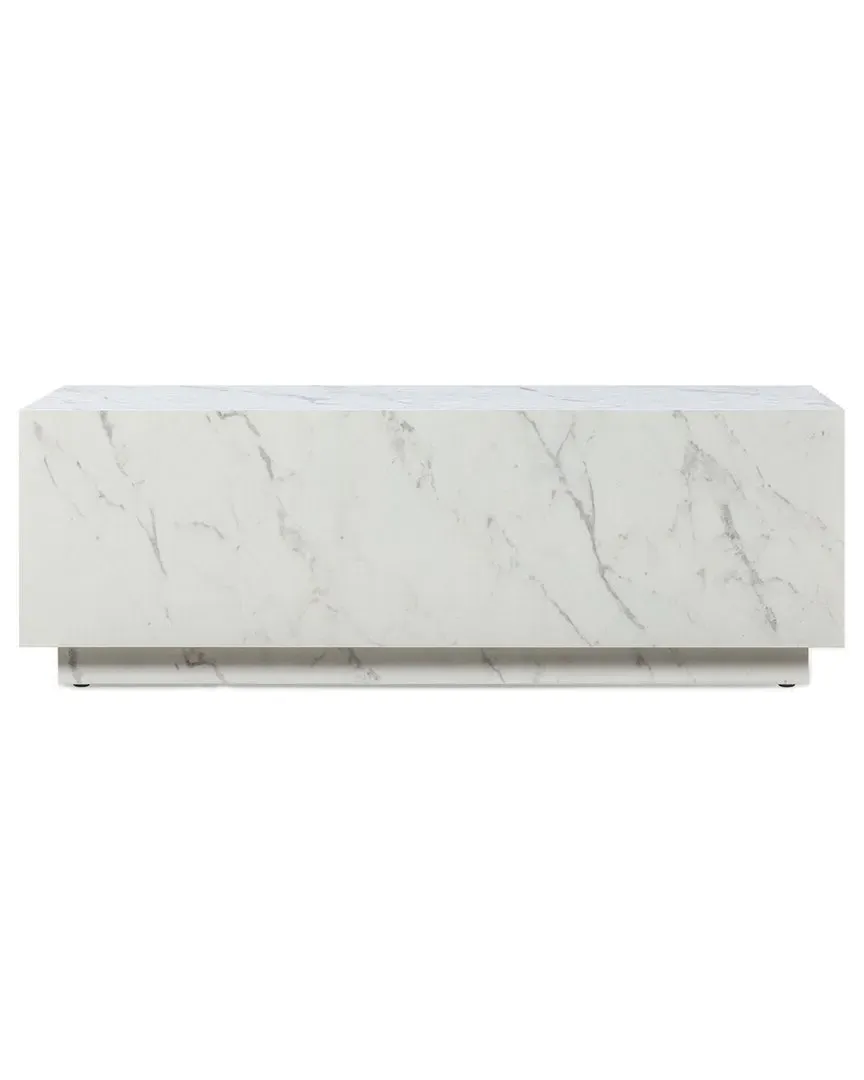 Romy Coffee Table - White Marble