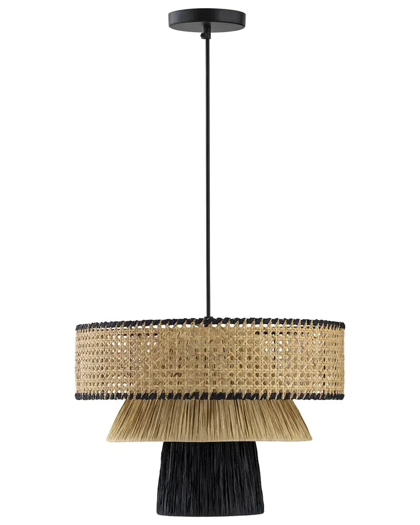 Rylie Pendant Light - Black, Natural image