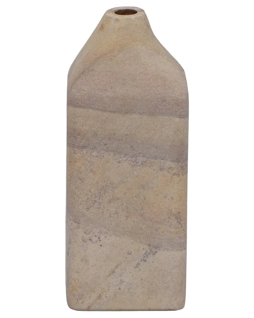 Saava Straight Vase - Natural, Stone image