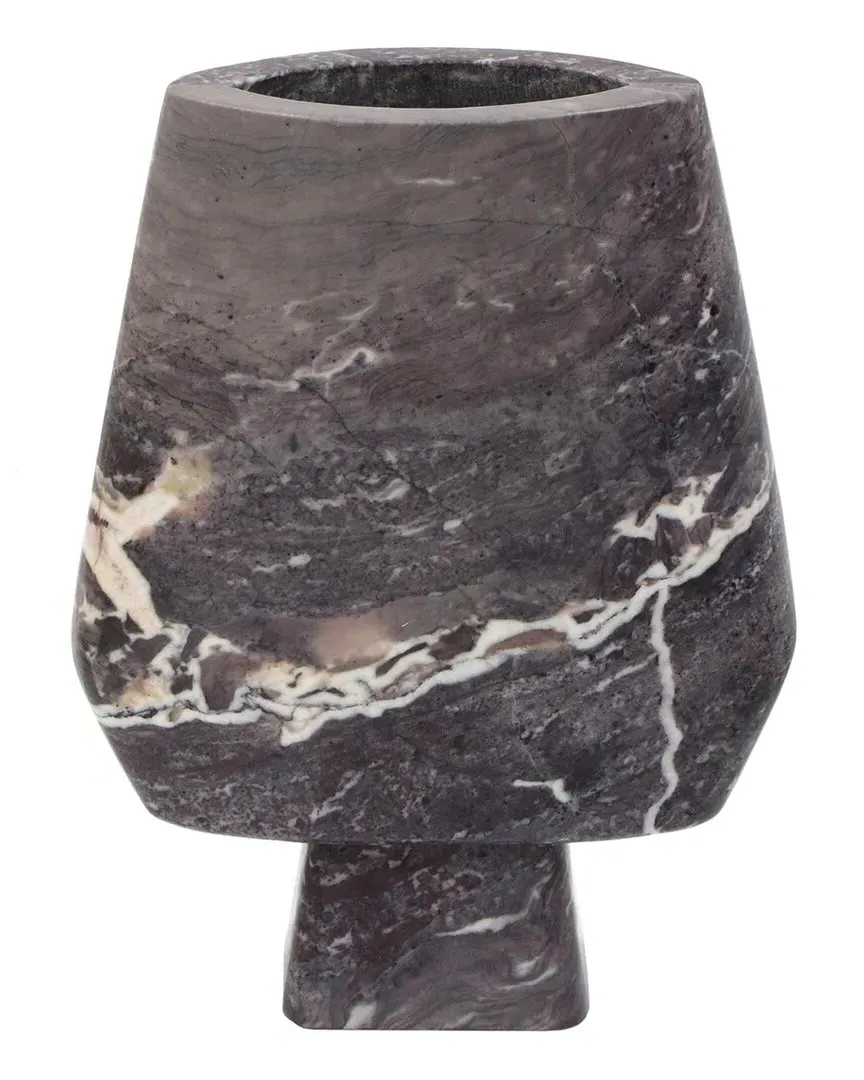 Samma Large Marble Vase - Grey image