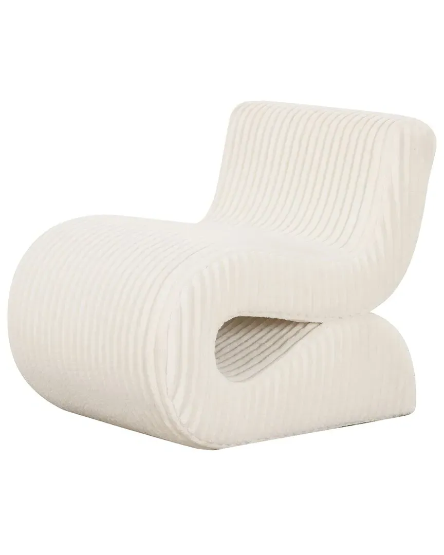 Senna Oversized Accent Chair - Cream, Corduroy