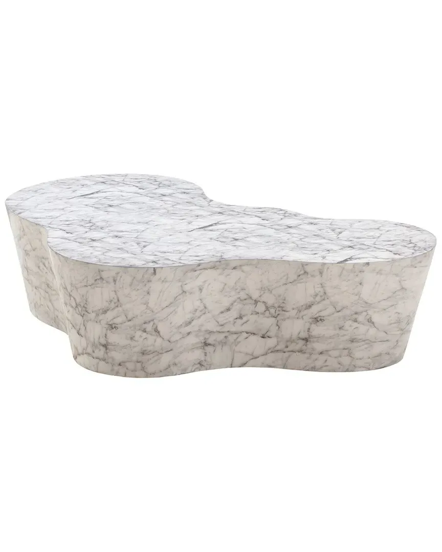 Slab Coffee Table - White Marble image