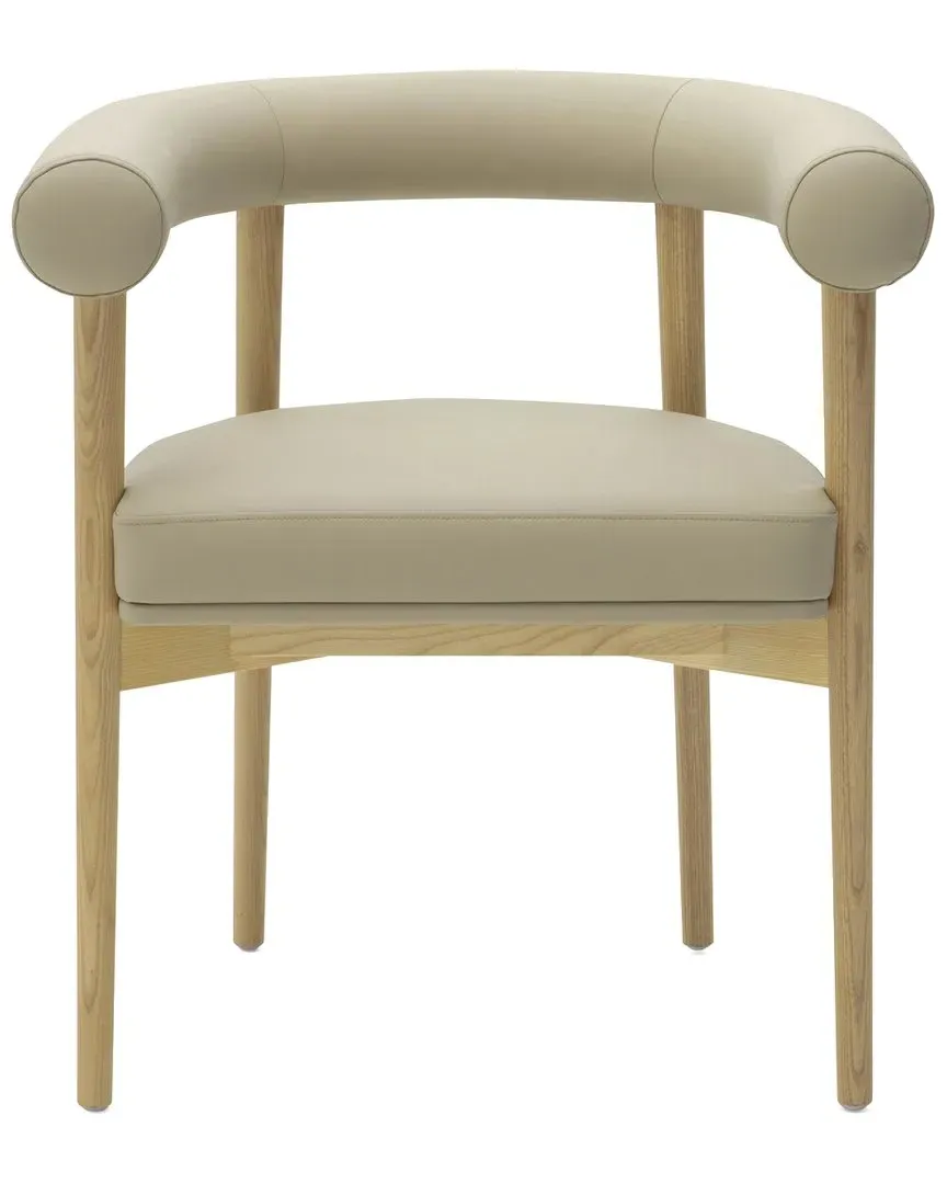 Spara Dining Chair - Taupe, PU