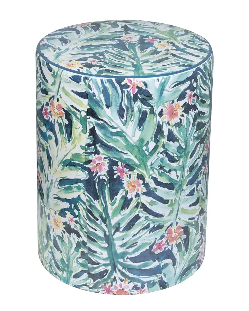 Taurus Ceramic Stool - Garden Print, Ceramic