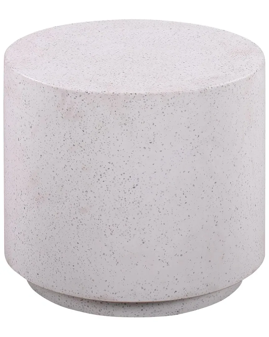 Terrazzo Side Table - Grey, Concrete image