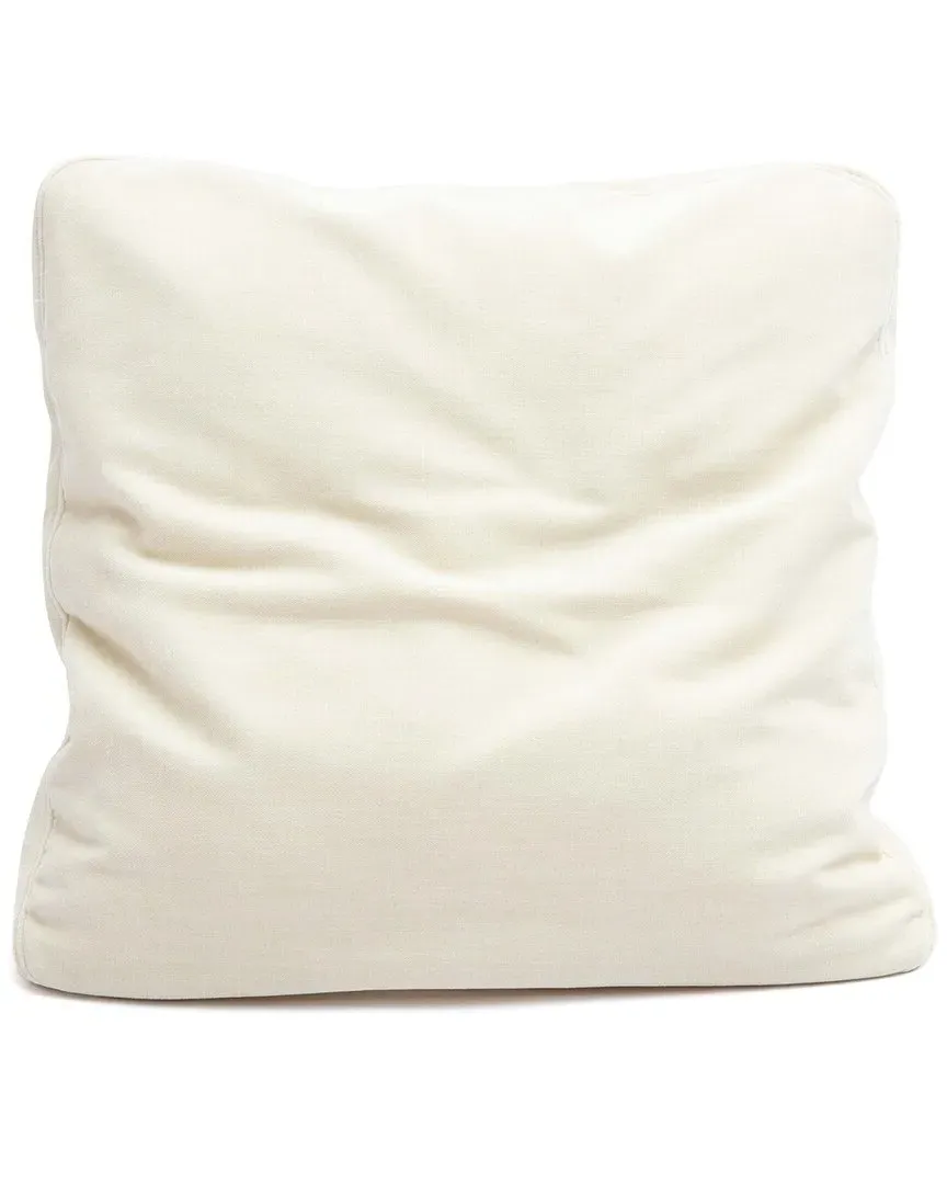 Tipsy 20in Square Floppy Pillow - Cream, Chenille image