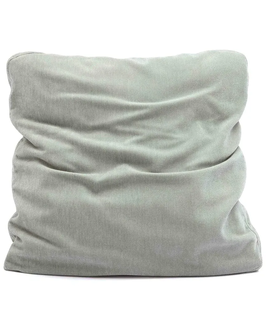 Tipsy 20in Square Floppy Pillow - Mint Green, Chenille