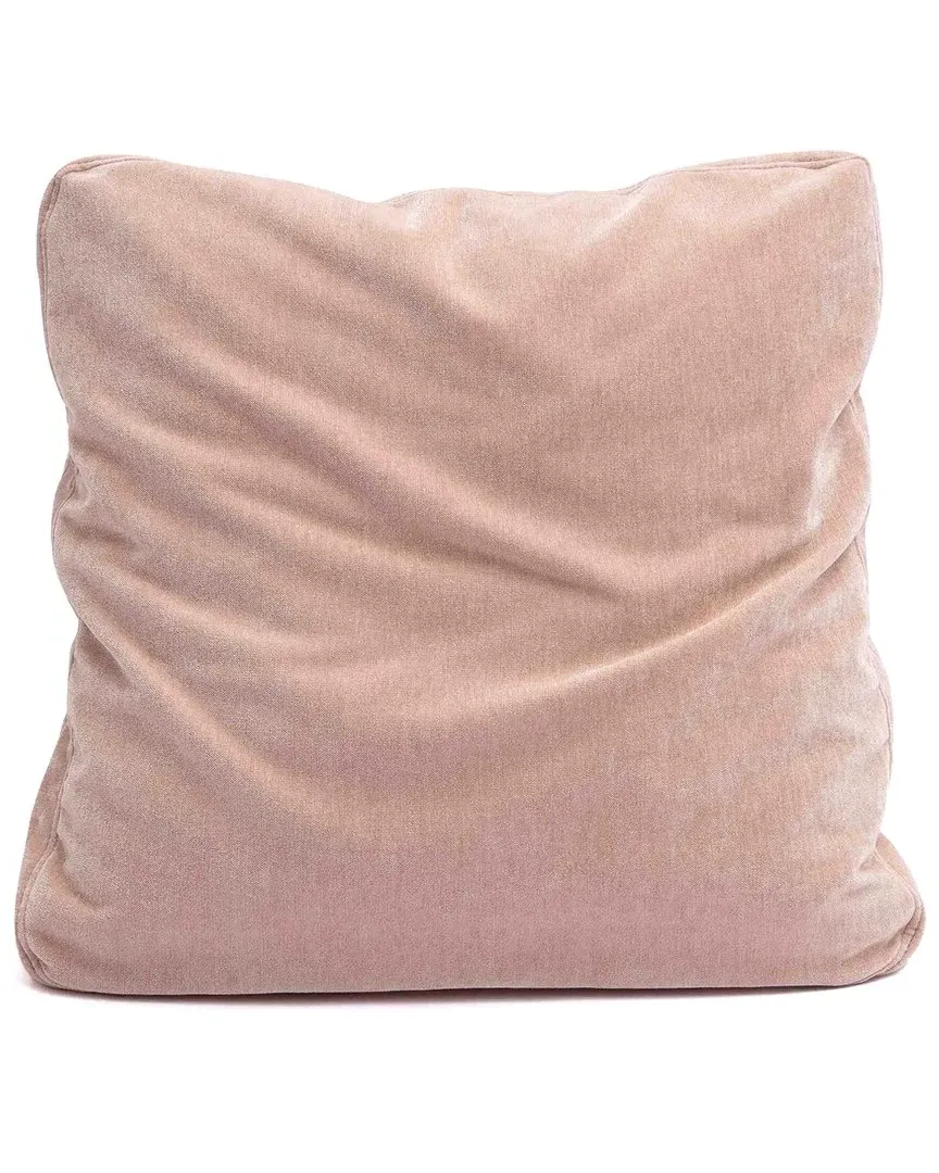 Tipsy 20in Square Floppy Pillow - Rose, Chenille