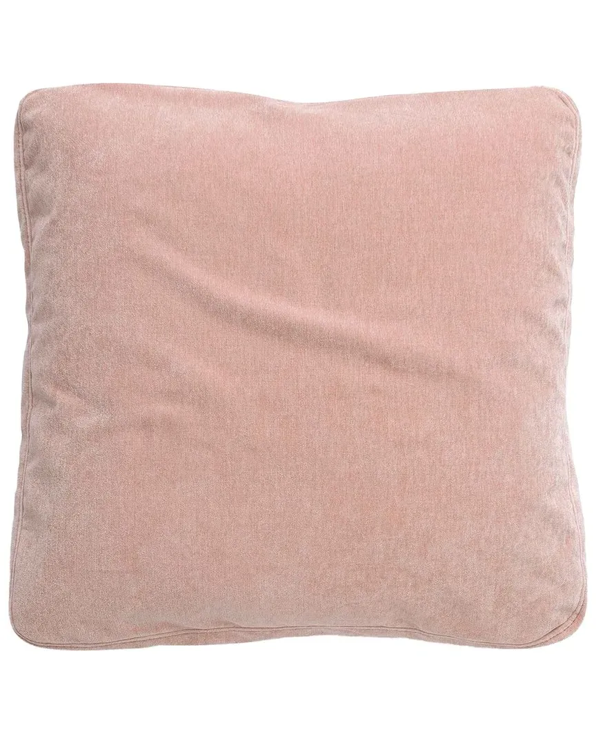 Tipsy 24in Square Floppy Pillow - Rose, Chenille