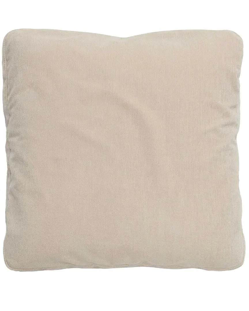 Tipsy 24in Square Floppy Pillow - Taupe, Chenille