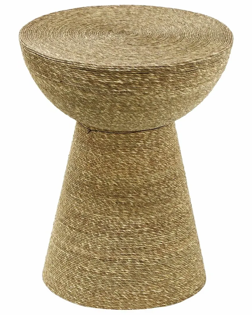 Wren Seagrass Side Table - Natural image