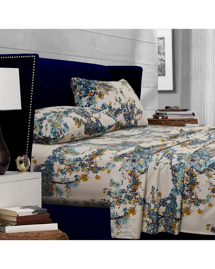 Casablanca 300TC Cotton Sateen Sheet Set - Multicolor