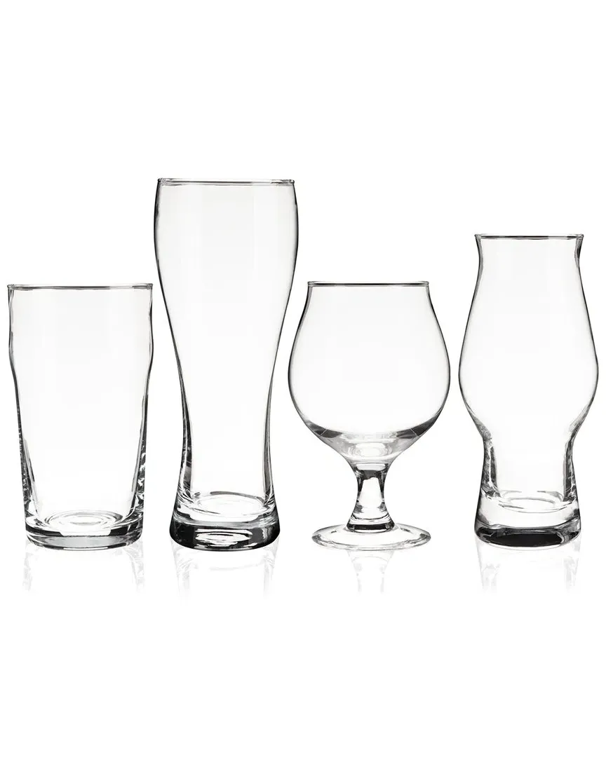 4pc Beer Tasting Kit Set - Clear image