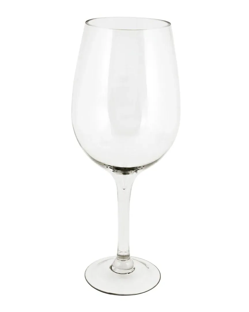 Big Bordeaux Glass Cork Holder - Clear image
