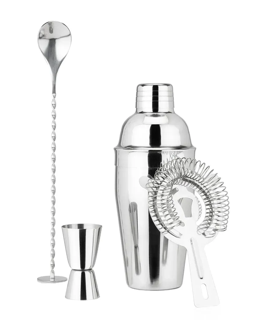 Fortify 4-Piece Barware Set - Stainless Steel image