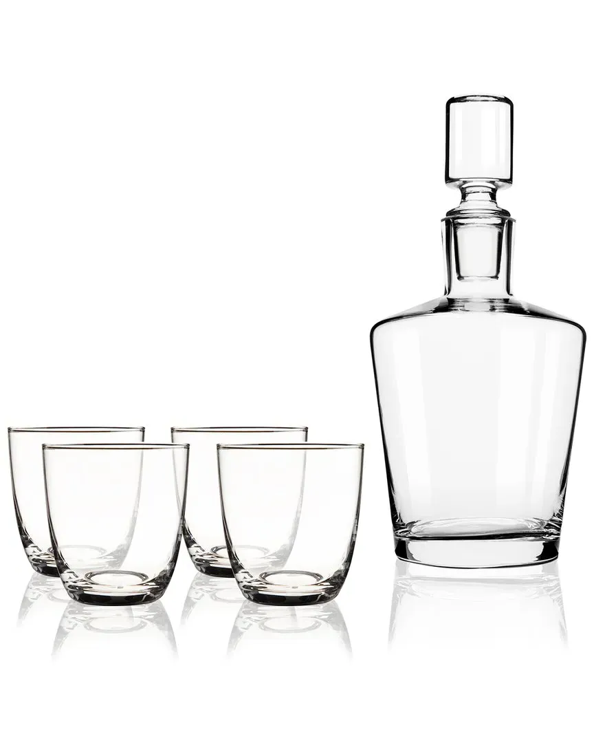 Liquor Decanter Gift Set with Stopper - Clear image