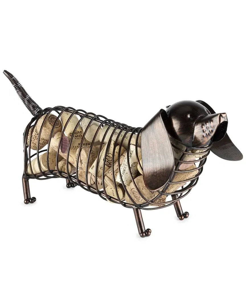 Woof Dachshund Cork Holder - Iron