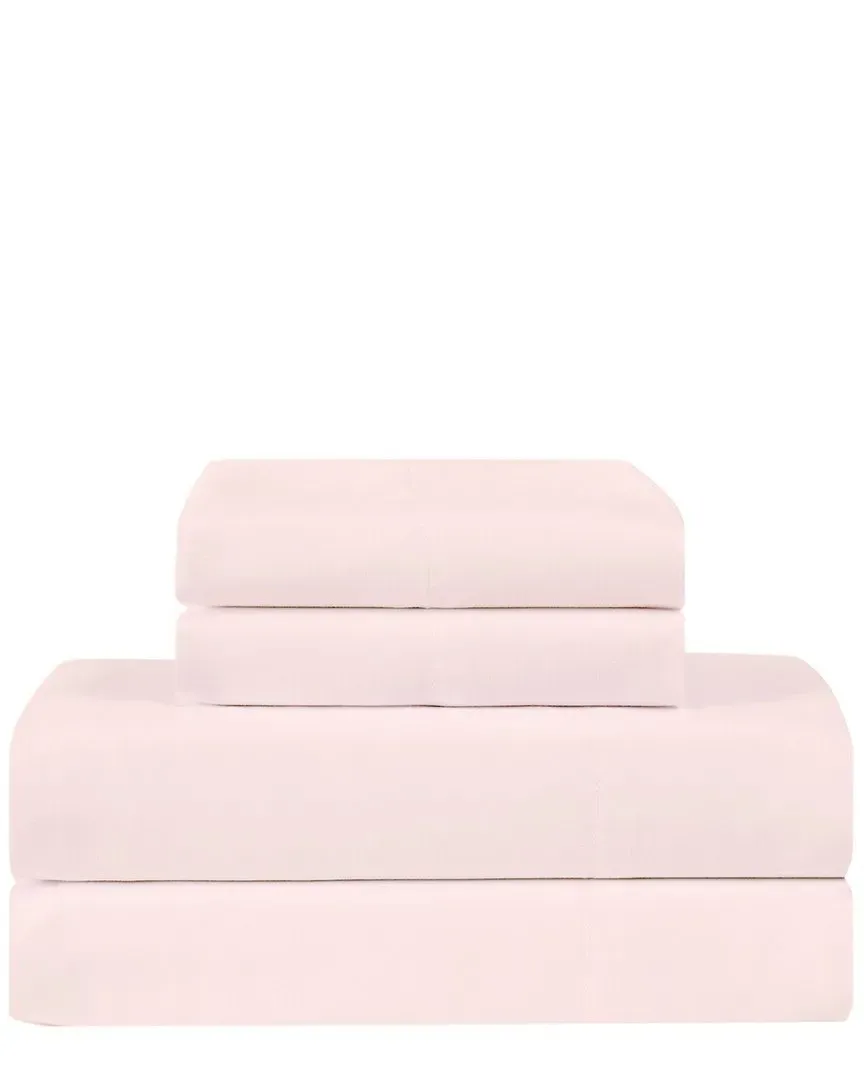 Antimicrobial 200TC Sheet Set - Pink, Polyester