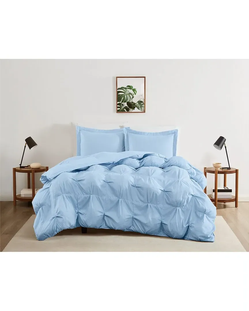 Cloud Puffer Comforter Set - Sky Blue, Microfiber