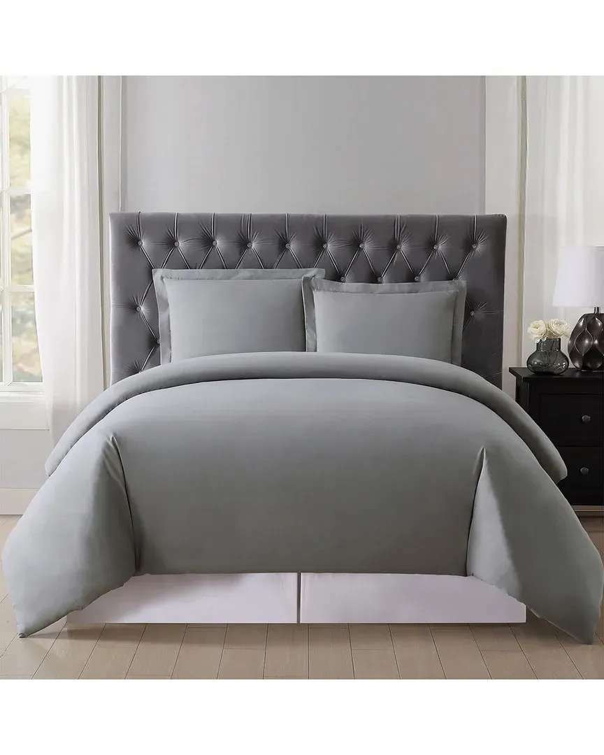 Everyday Comforter Set with Removable Cover - Grey