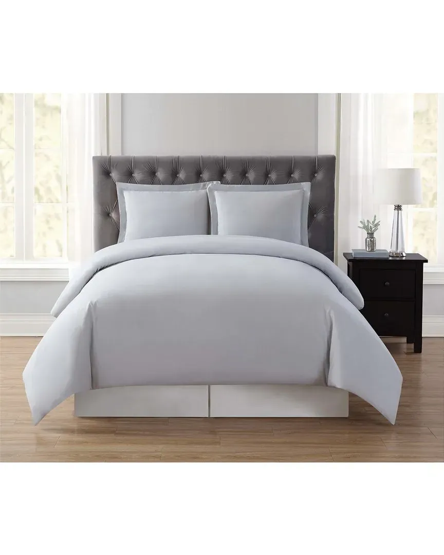 Everyday Comforter Set with Removable Cover - Silver Grey image