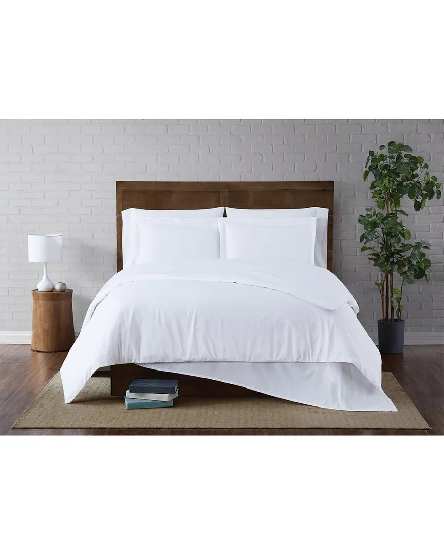 Everyday Comforter Set with Removable Cover - White