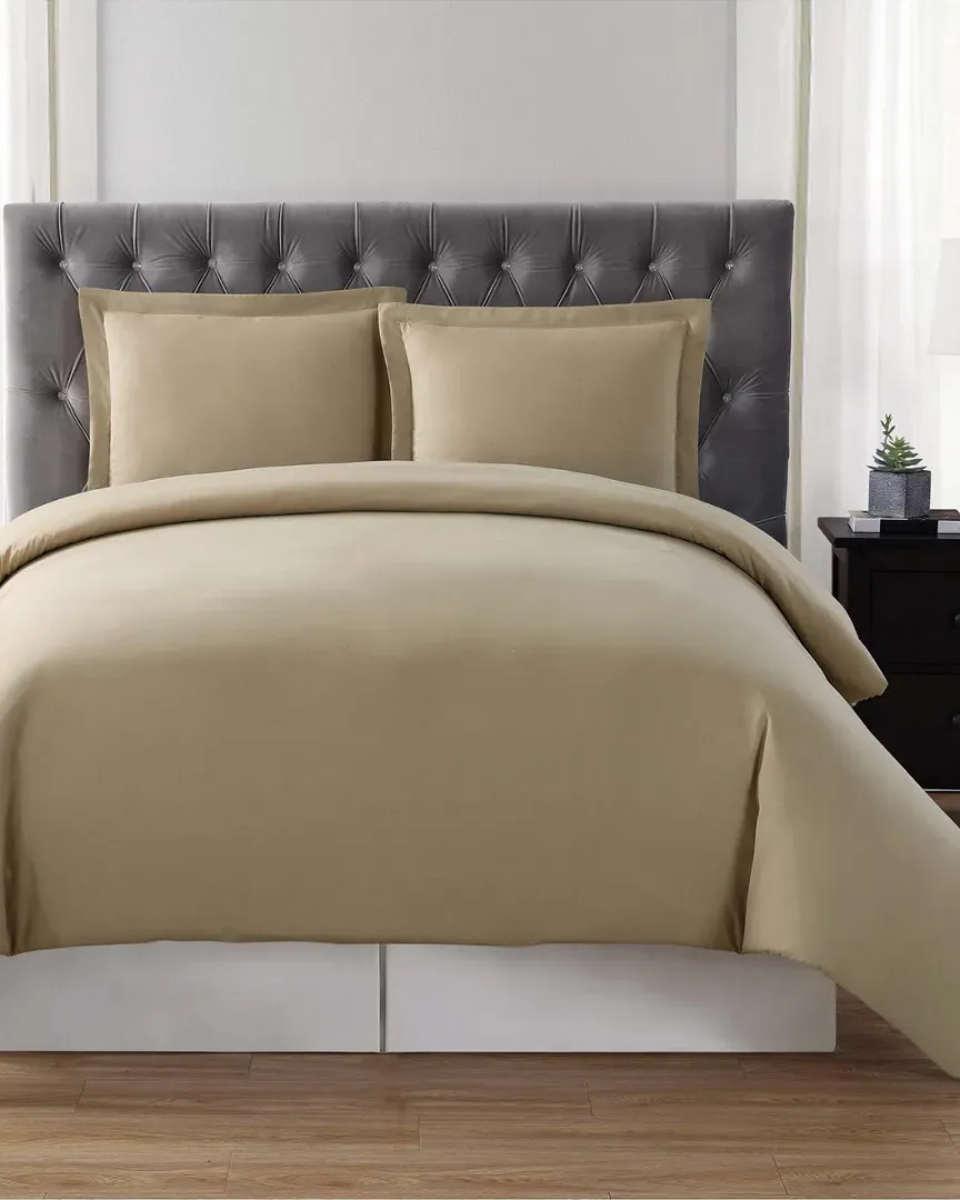 Everyday Duvet Set - Khaki, Microfiber image