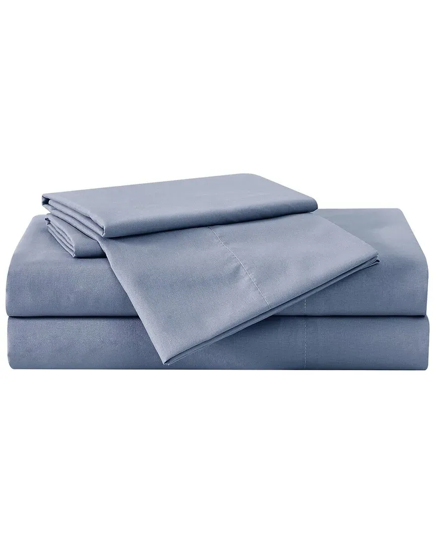 Garment Wash Sheet Set - Grey, Microfiber image