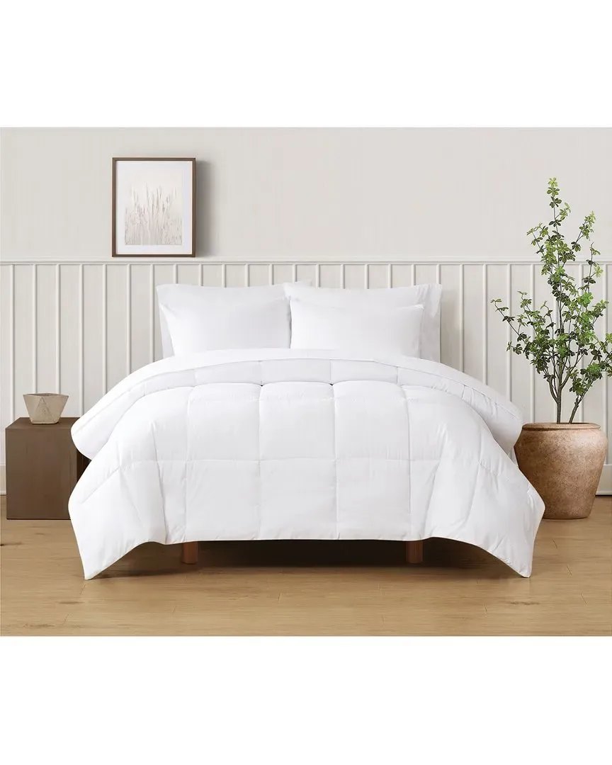 Solid Comforter Set - White, Recycled Polyester