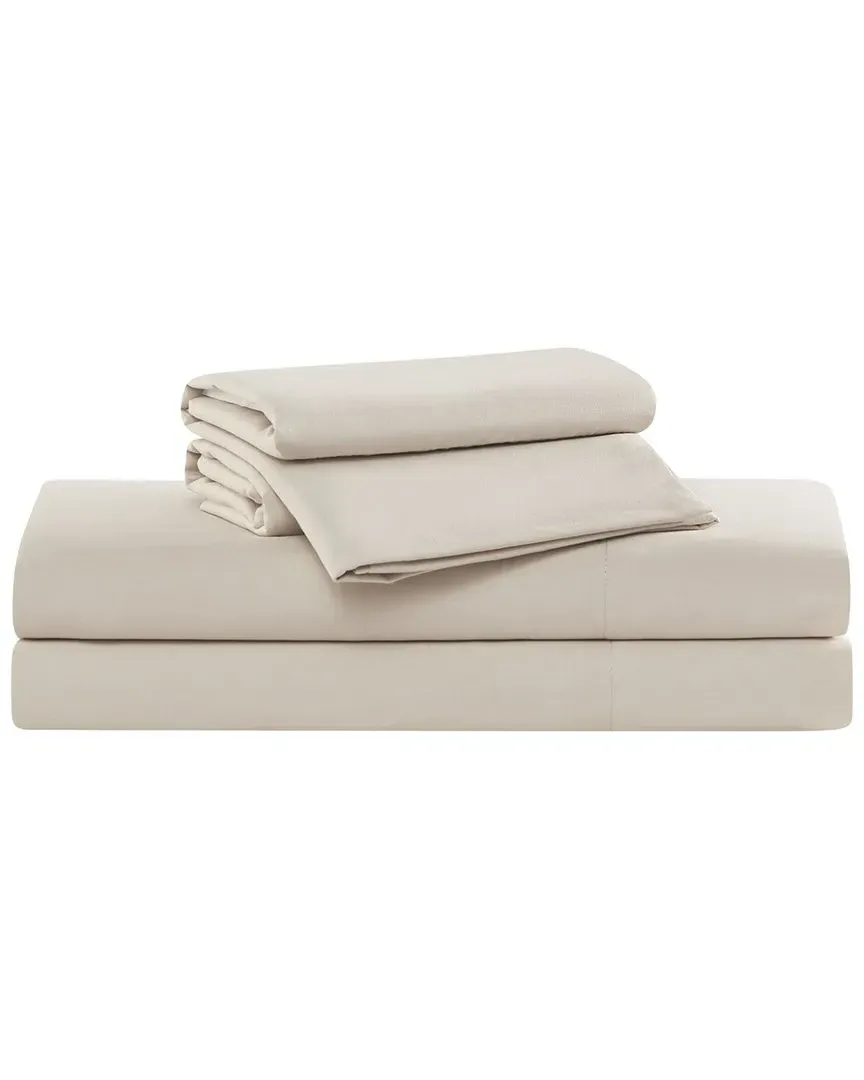 Solid Sheet Set - Beige, Recycled Polyester image