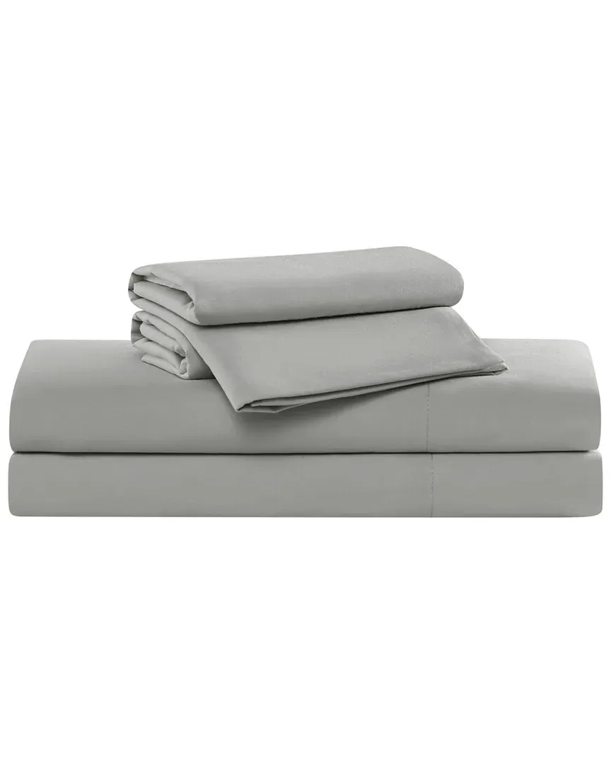 Solid Sheet Set - Grey, Recycled Polyester