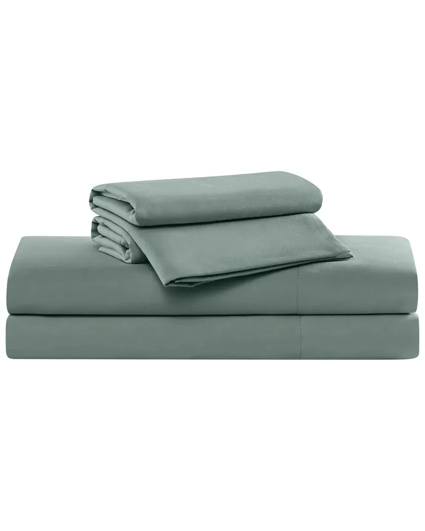 Solid Sheet Set - Sage, Recycled Polyester