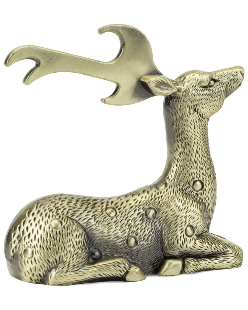 Gilded Deer Bottle Opener - Gold, Zinc Alloy image