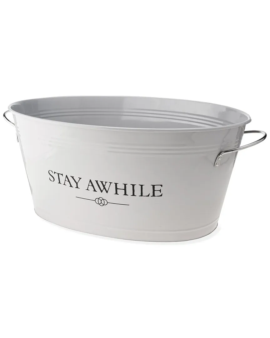 Stay Awhile Metal Drink Tub image