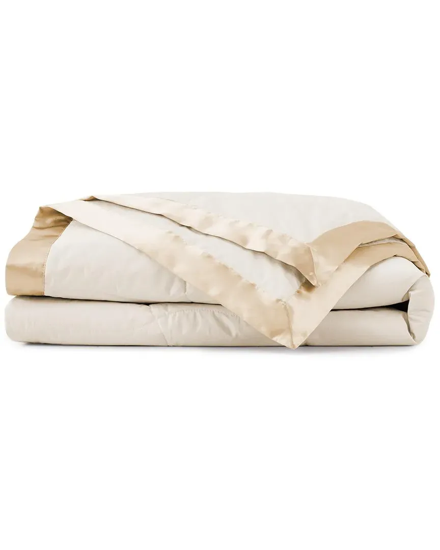 300 Thread Count Down Blanket with Satin Trim - Ivory, Cotton image