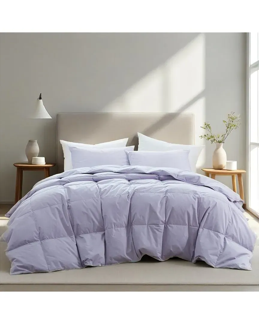 300 Thread Count Lightweight Goose Down Comforter - Purple