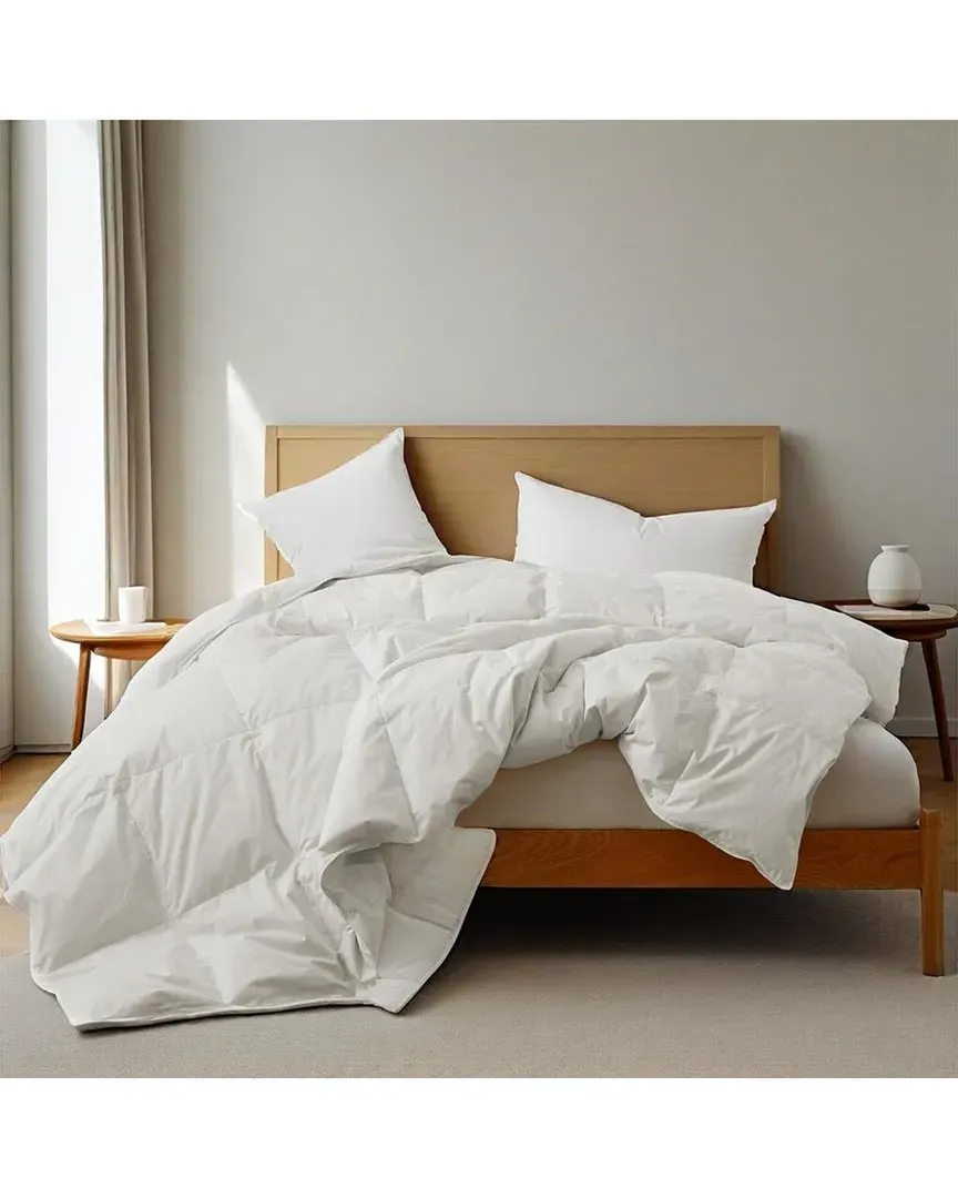 300 Thread Count Lightweight Goose Down Comforter - White image