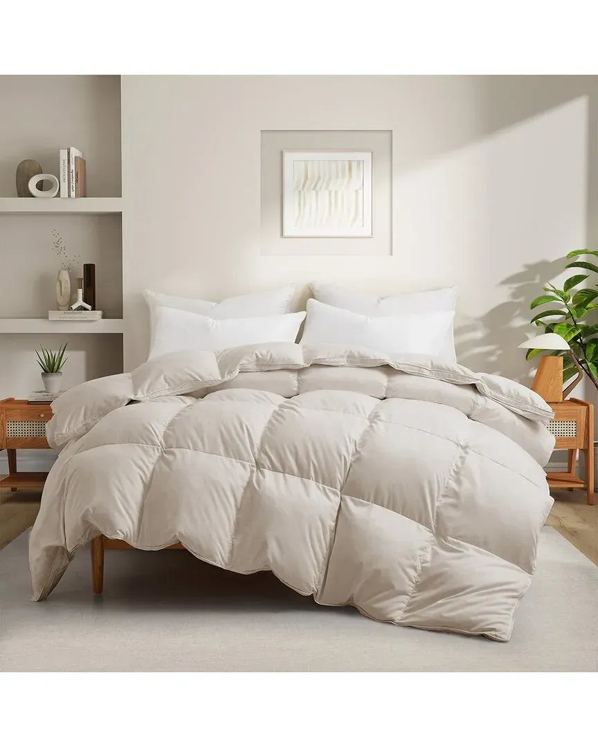 360 Thread Count Goose Feather Down Comforter - Cream image