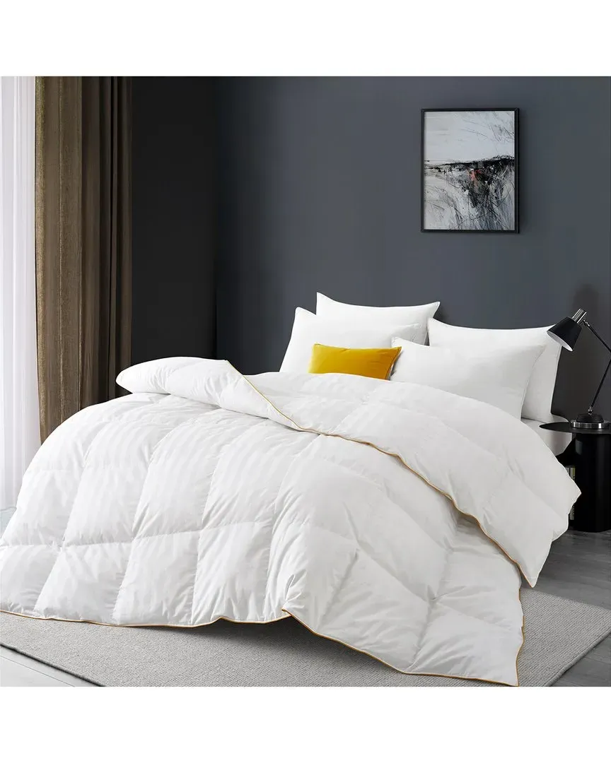 All Season Down Fiber Comforter - White
